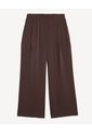 Pantalón Sastre Encauchado  Para Mujer Café Seven Seven de Seven Seven