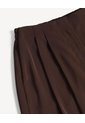 Pantalón Sastre Encauchado  Para Mujer Café Seven Seven de Seven Seven