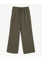 Pantalón Wide Leg Para Ajustar  Para Mujer Verde Seven Seven de Seven Seven