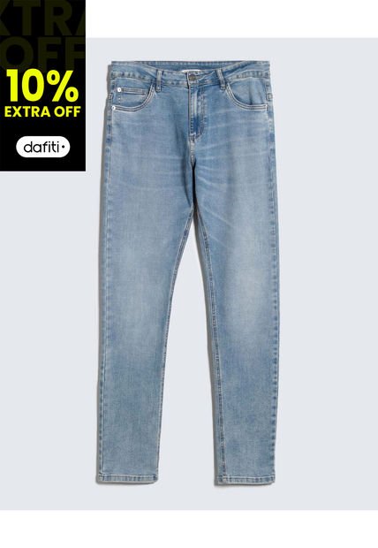 Jean Para Hombre Slim Color Azul Marca Seven Seven #45160604