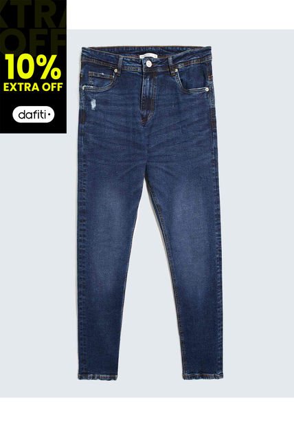 Jean Para Hombre Skinny Color Azul Marca Seven Seven #45160597