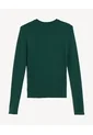 Camiseta Manga Larga Básica  Para Mujer Verde Seven Seven de Seven Seven