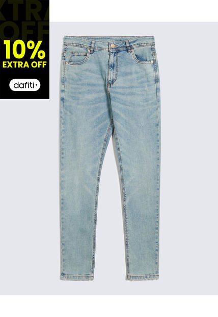 Jean Para Hombre Skinny Color Azul Medio Marca Seven Seven #45160599