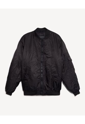 Chaqueta  Para Hombre Bomber Color Negro Marca Seven Seven #45080493 Seven Seven