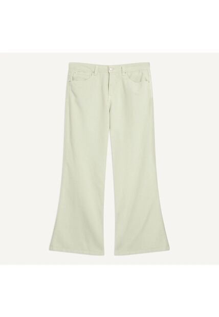 Jean Para Mujer Boot Cut Color Verde Claro Marca Seven Seven #28160773