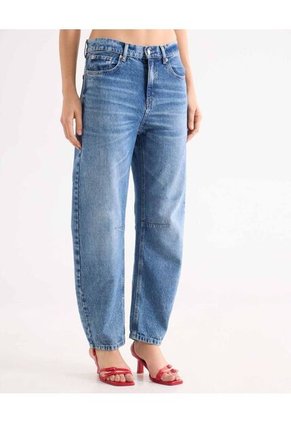 Jean Para Mujer Balloon Color Azul Marca Seven Seven #28160967