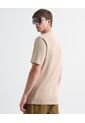 Camiseta Para Hombre Manga Corta Cuello Redondo Color Beige Marca Seven Seven #45092654 de Seven Seven