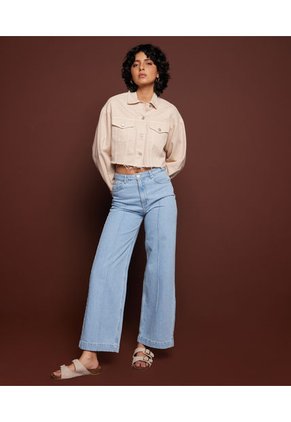 Jean Wide-Leg Mujer Seven Algodón Azul 28160770-581