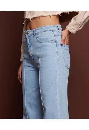 Jean Wide-Leg Mujer Seven Algodón Azul 28160770-581