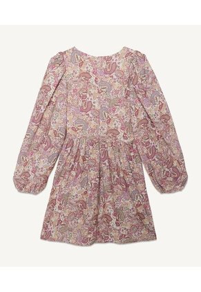 Vestido Para Mujer Manga Larga Color Crema Marca Seven Seven #28171195