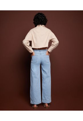 Jean Wide-Leg Mujer Seven Algodón Azul 28160770-581