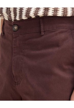 Bermuda Para Hombre Regular Largo Color Café Marca Seven Seven #45100720