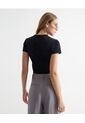 Camiseta Estampada  Para Mujer Negro Seven Seven de Seven Seven