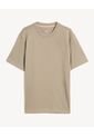 Camiseta Regular Texturizada  Para Hombre Verde Seven Seven de Seven Seven