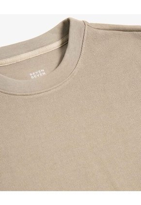 Camiseta Regular Texturizada  Para Hombre Verde Seven Seven