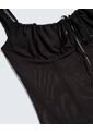 Camiseta Para Mujer Manga Sisa Cuello V Color Negro Marca Seven Seven #28096296 de Seven Seven
