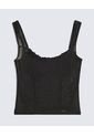 Camiseta Para Mujer Manga Sisa Cuello V Color Negro Marca Seven Seven #28096296 de Seven Seven