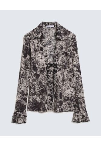 Camiseta Para Mujer Manga Larga Color Cafe Oscuro Marca Seven Seven #28096108 Seven Seven