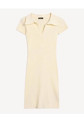 Vestido Para Mujer M/C Corto Color Crudo Marca Seven Seven #28171438