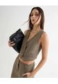 Chaleco Para Mujer  Color Cafe Claro Marca Seven Seven #28250126 de Seven Seven