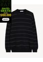 Saco Tejido Con Relieve  Para Hombre Negro Seven Seven de Seven Seven