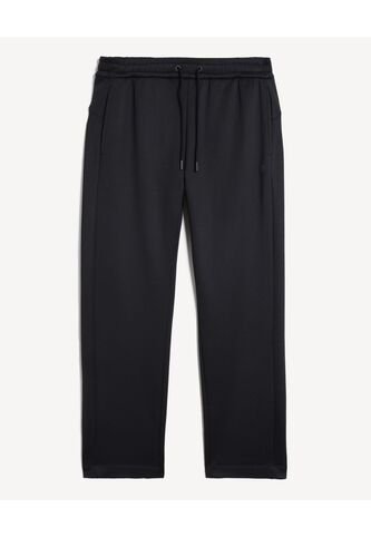 Pantalón Recto Con Cordón  Para Hombre Negro Seven Seven Seven Seven