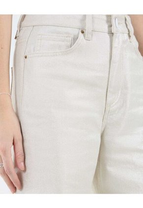 Jean Para Mujer Wide-Leg Color Crudo Marca Seven Seven #28160897