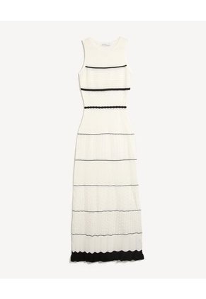 Vestido Para Mujer M/Sisa Largo Color Crudo Marca Seven Seven #28171459