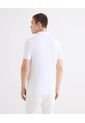 Polo Regular Tipo Jersey  Para Hombre Blanco Seven Seven de Seven Seven