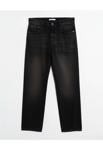 Jean  Para Hombre Straight Color Negro Marca Seven Seven #45160640