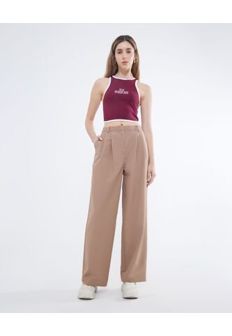 Pantalon Para Mujer  Color Cafe  Marca Seven Seven #28071787 Seven Seven