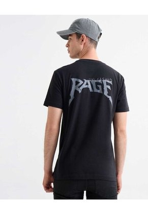 Camiseta Para Hombre Manga Corta Cuello Redondo Color Negro Marca Seven Seven #45092663