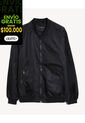 Chaqueta Bomber Con Cremallera  Para Hombre Negro Seven Seven de Seven Seven