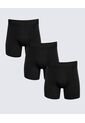 Boxer Para Hombre Fleat Seamer Medio Color Negro Marca Seven Seven #45000371 de Seven Seven
