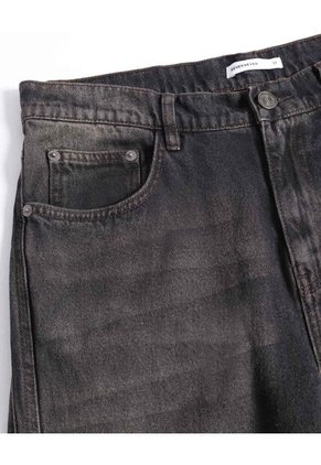 Jean  Para Hombre Straight Color Negro Marca Seven Seven #45160640