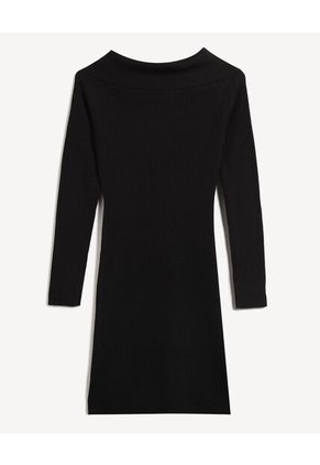 Vestido Para Mujer M/L Corto Color Negro Marca Seven Seven #28171439