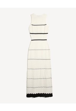 Vestido Para Mujer M/Sisa Largo Color Crudo Marca Seven Seven #28171459