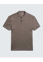 Polo Para Hombre Cuello Mao  Color Gris  Marca Seven Seven #45110883 de Seven Seven