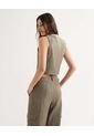Chaleco Para Mujer  Color Cafe Claro Marca Seven Seven #28250126 de Seven Seven