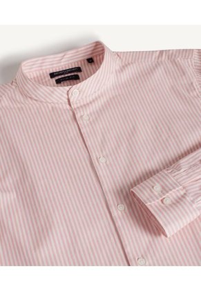 Camisa Para Hombre Manga Larga  Color Rosa Marca Seven Seven #45011902