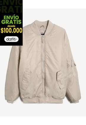 Chaqueta Para Hombre Bomber Color Beige Marca Seven Seven #45080494