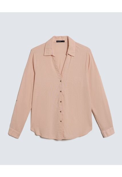 Blusa Para Mujer Manga Larga Color Rosa Marca Seven Seven #28123984