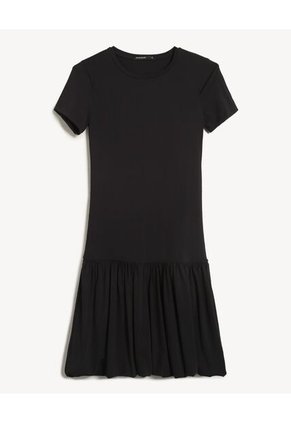 Vestido Para Mujer M/C Corto Color Negro Marca Seven Seven #28171478