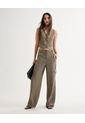 Chaleco Para Mujer  Color Cafe Claro Marca Seven Seven #28250126 de Seven Seven