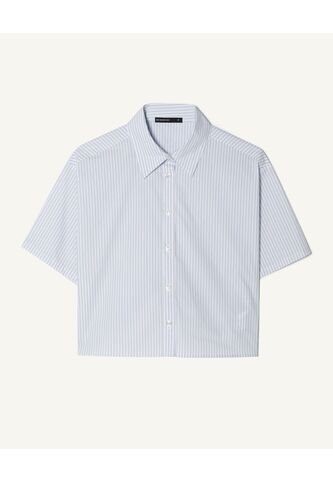 Blusa Para Mujer Manga Corta Color Azul Claro Marca Seven Seven #28123896 Seven Seven