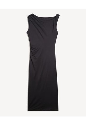 Vestido Para Mujer M/Sisa Largo Color Negro Marca Seven Seven #28171506