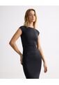 Vestido Para Mujer M/Sisa Largo Color Negro Marca Seven Seven #28171450 de Seven Seven