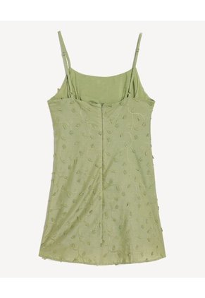 Vestido Para Mujer M/Sisa Corto Color Verde Marca Seven Seven #28171453