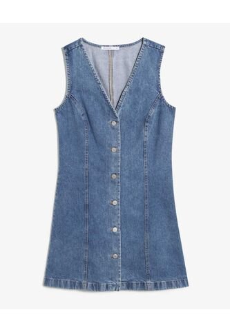 Vestido Para Mujer M/Sisa Corto Color Azul Marca Seven Seven #28171474 Seven Seven