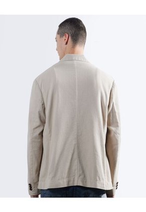 Blazer Para Hombre Blazer Color Beige Marca Seven Seven #45400042